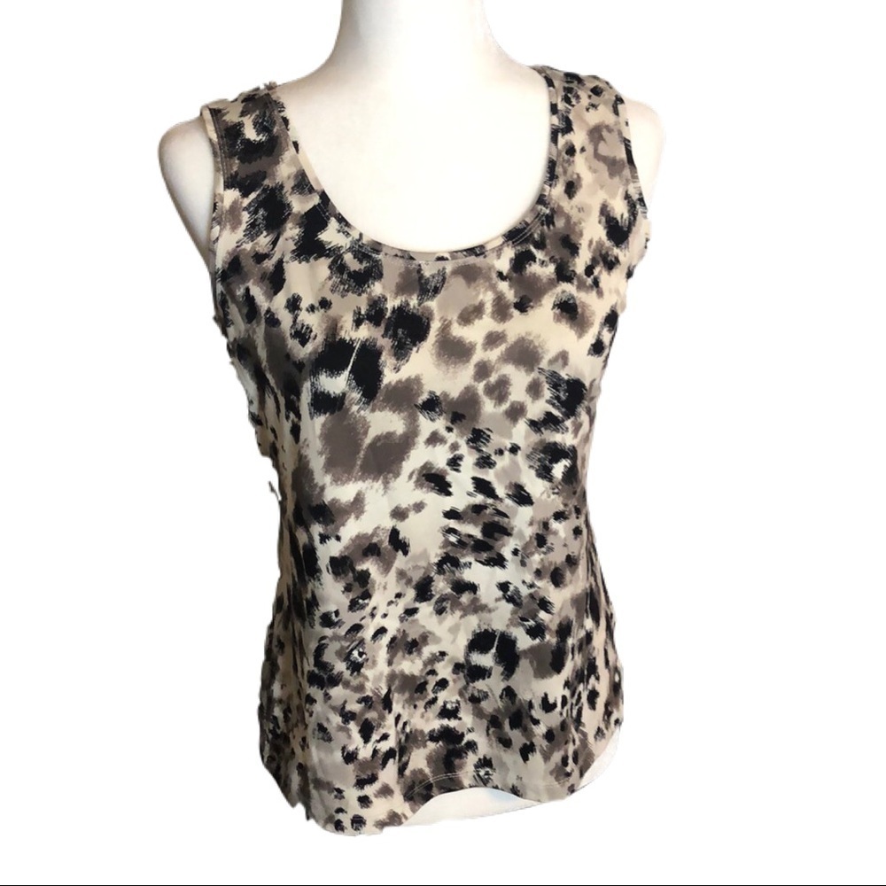 Cheetah tank top S